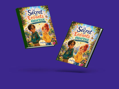 Couverture du livre pour enfants Le secret des enfants heureux (6-12 ans)