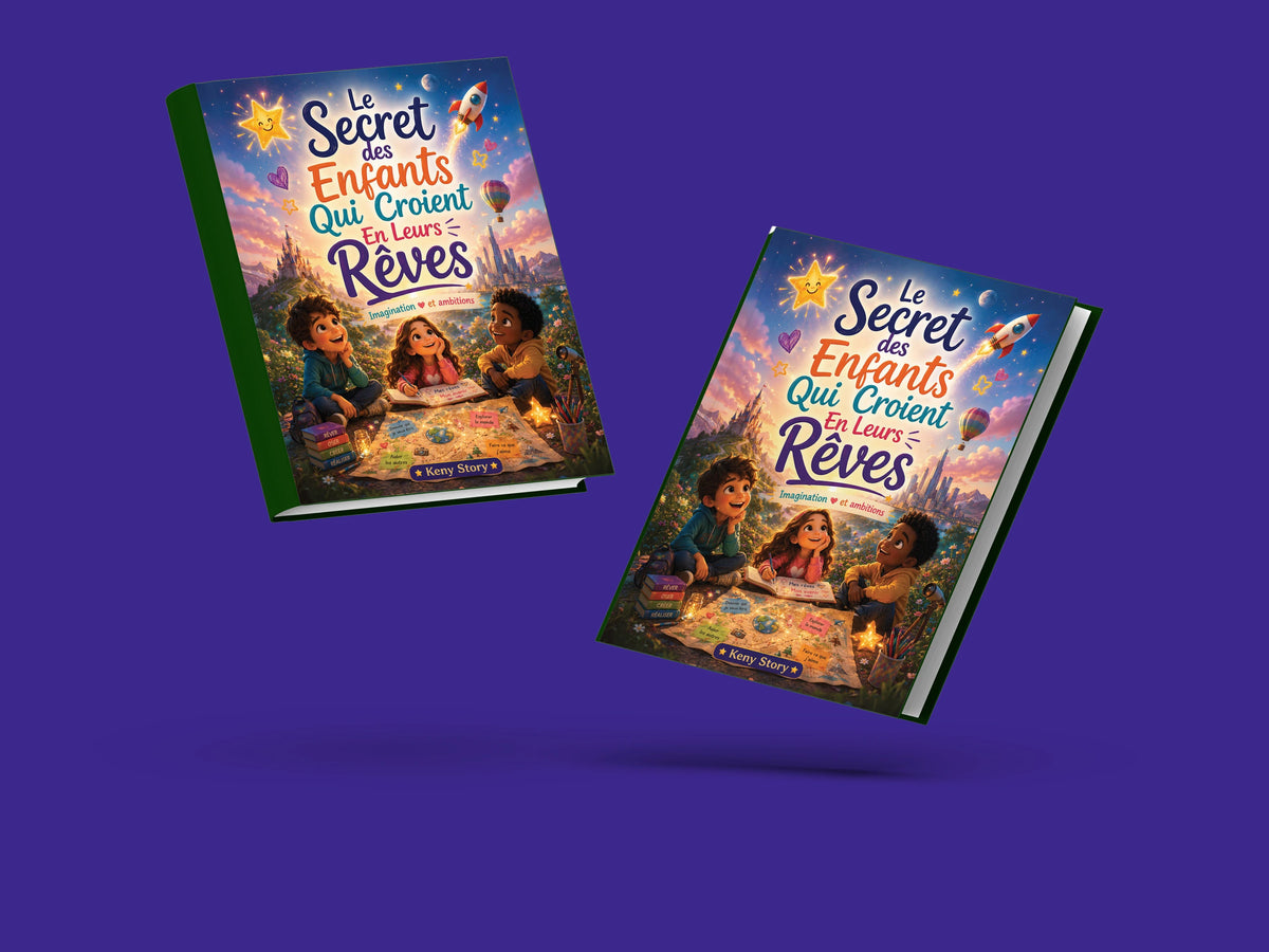 Couverture du livre pour enfants Le secret des enfants qui croient en leurs rêves (6-12 ans)