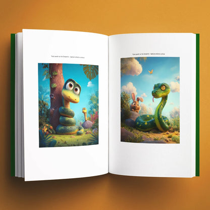Illustrations du livre pour enfants Tout savoir sur les serpents (6-12 ans)