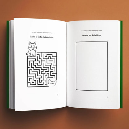 Activités du livre pour enfants Tout savoir sur le Shiba (6-12 ans)