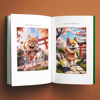 Illustrations du livre pour enfants Tout savoir sur le Shiba (6-12 ans)