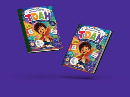 Couverture du livre pour enfants TDAH : les petites différences qui font les grandes forces (6-12 ans)