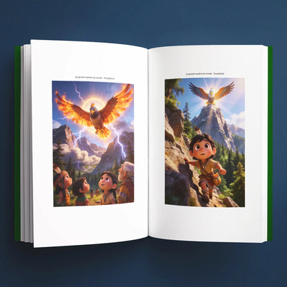 Illustrations du livre pour enfants Thunderbird : la vraie histoire derrière le mystère (6-12 ans)
