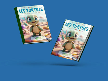 Couverture du livre pour enfants Tout savoir sur les tortues (6-12 ans)