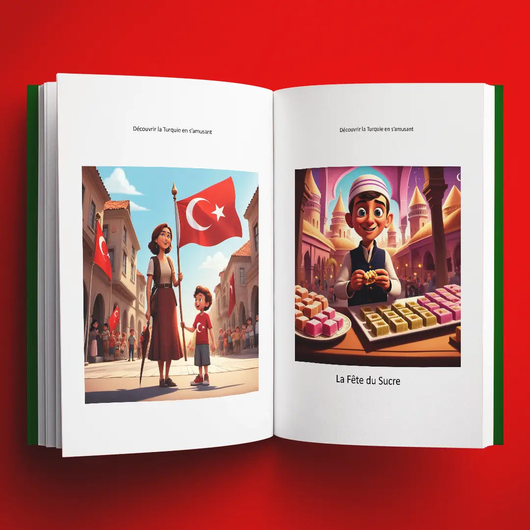 Illustrations du livre pour enfants Découvrir la Turquie en s'amusant (6-12 ans)