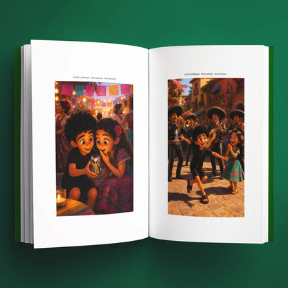 Illustrations du livre pour enfants Un DZ au Mexique : deux cultures, une rencontre (6-12 ans)