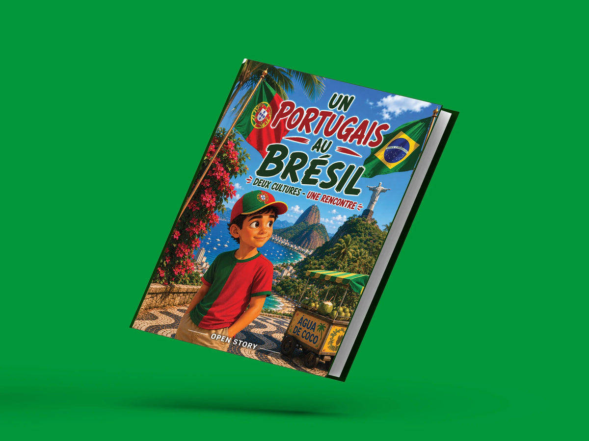 Couverture du livre pour enfants Un Portugais au Brésil : deux cultures, une rencontre (6-12 ans)