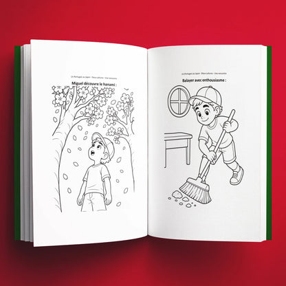 Coloriages du livre pour enfants Un Portugais au Japon : deux cultures, une rencontre (6-12 ans)