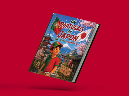 Couverture du livre pour enfants Un Portugais au Japon : deux cultures, une rencontre (6-12 ans)