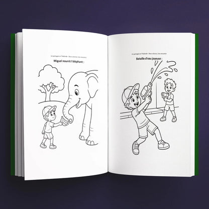 Coloriages du livre pour enfants Un Portugais en Thaïlande : deux cultures, une rencontre (6-12 ans)
