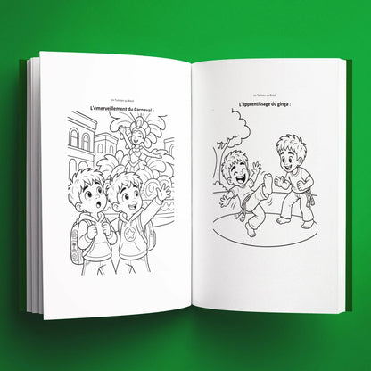 Coloriages du livre pour enfants Un Tunisien au Brésil : deux cultures, une rencontre (6-12 ans)