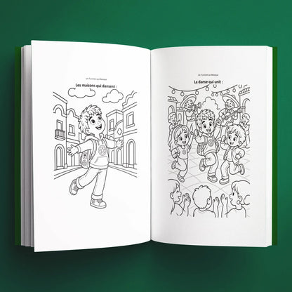 Coloriages du livre pour enfants Un Tunisien au Mexique : deux cultures, une rencontre (6-12 ans)