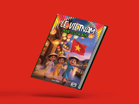 Couverture du livre pour enfants Le Vietnam pour les enfants (6-12 ans)
